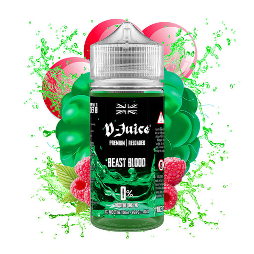 Vjuice Beast Blood 100ml Shortfill Vape juice eliquid