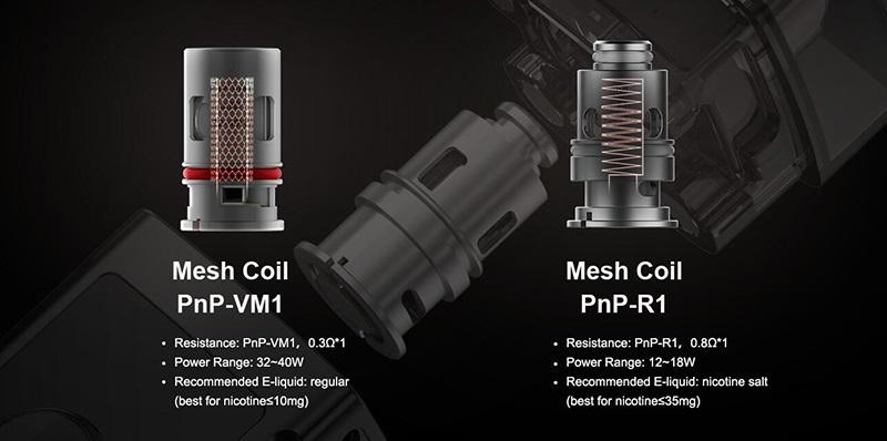 Voopoo Drag Pnp Coil Comparison