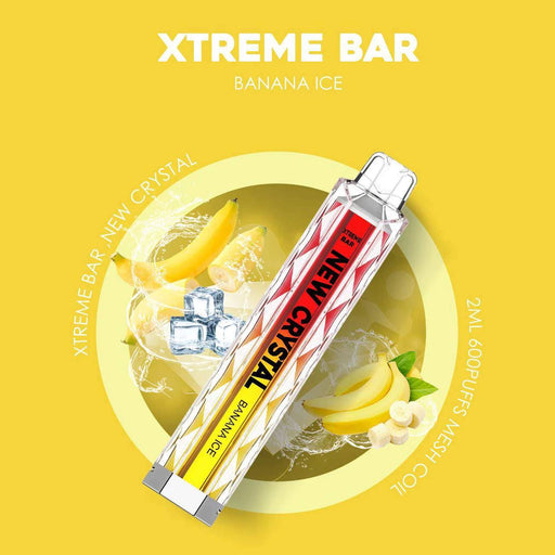 Xtreme Bars New Crystal Disposable Vape Banana Ice
